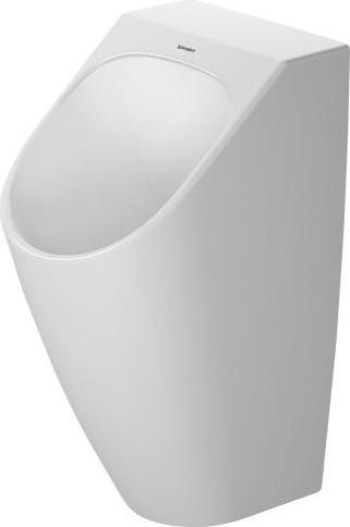 Actual product image Duravit Urinal ME by Starck DRY waterless, without fly HygieneGlaze white