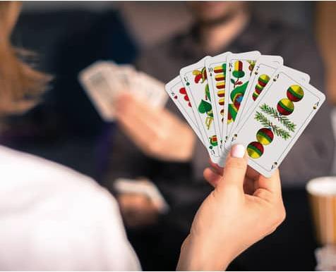 Actual product image ASS Altenburg 22570038 - Schafkopf/Tarot, Franconian Deck (plastic case) (German)