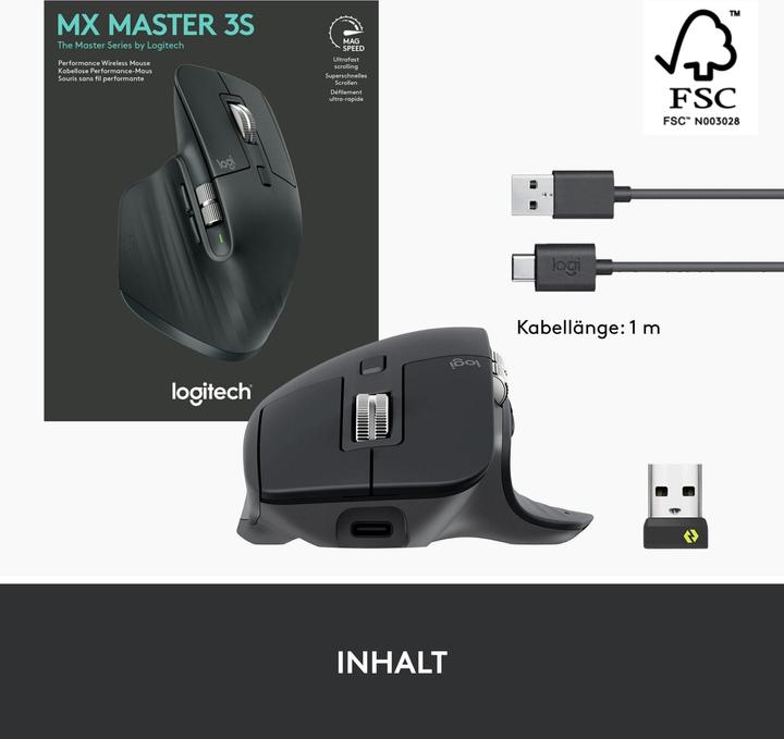 Actual product image Logitech MX Master 3S for Business (Wireless)