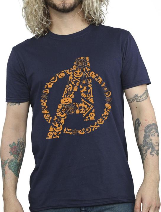 Produktbild Avengers Halloween Logo TShirt (XXL)