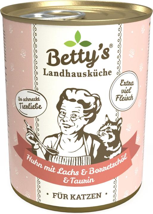 Immagine prodotto Betty's Landhausküche Betty's Country Kitchen pollo e salmone 400g (Adulto, 1 pz., 400 g)
