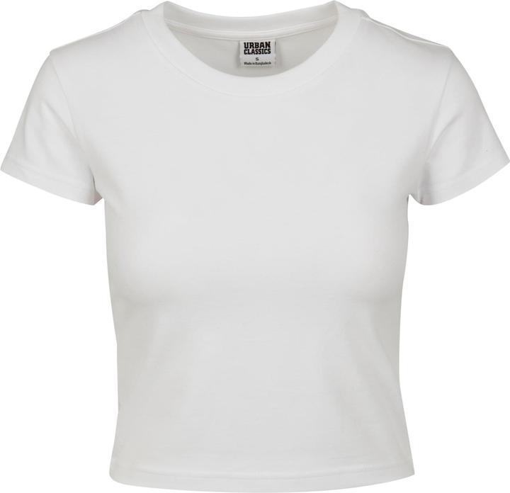 Urban Classics Ladies Stretch Jersey Cropped Tee