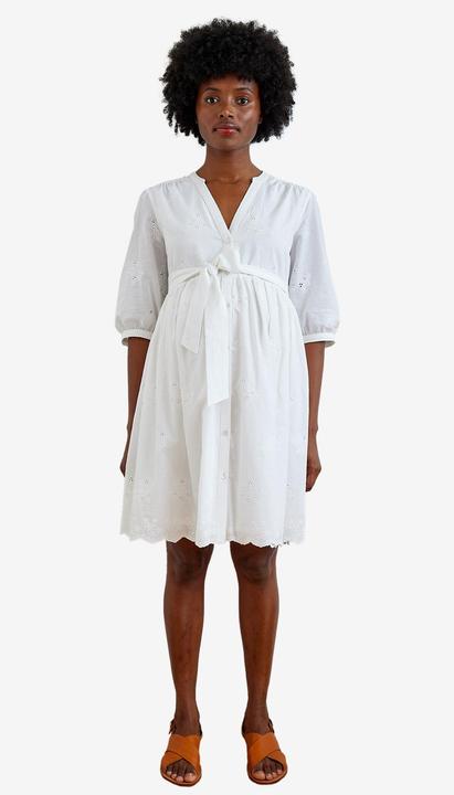 Produktbild Vertbaudet Kurzes Kleid mit Lochstickerei, Schwangerschaft und Stillzeit (42)