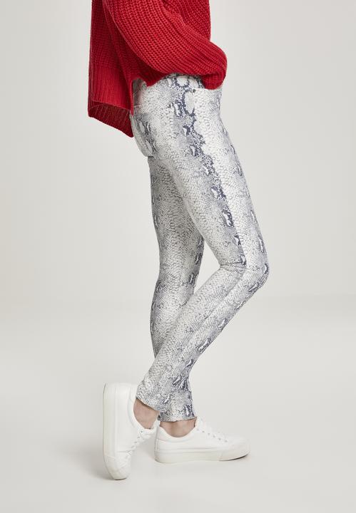Immagine prodotto Urban Classics Pantaloni skinny in twill elasticizzato da donna (29)