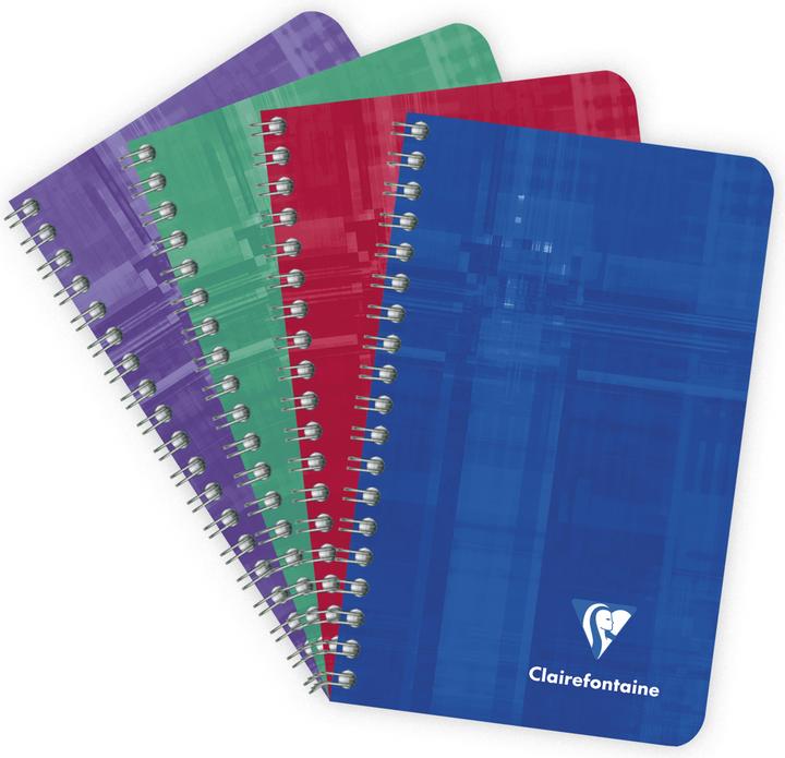 Produktbild Clairefontaine Spiralheft (7.5 x 12 cm, Kariert, Harter Einband)