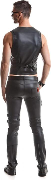 Actual product image Regnes Fetish Planet Men's waistcoat in black (5XL)