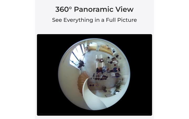 Immagine prodotto Reolink Serie Fisheye W520 WiFi (2560 x 2560 pixel)
