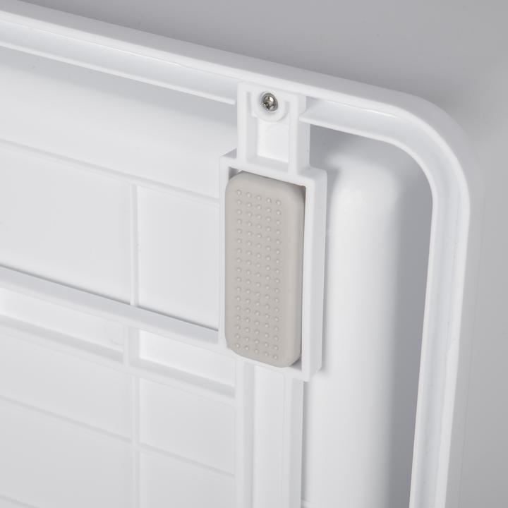 Actual product image PawHut Cat litter tray with pull-out drawer (Cat litter tray open)