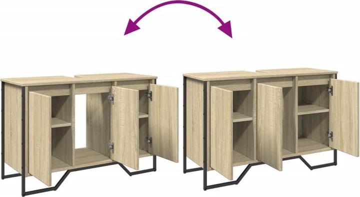 Produktbild VidaXL Waschbeckenunterschrank (91 x 35 x 60 cm)