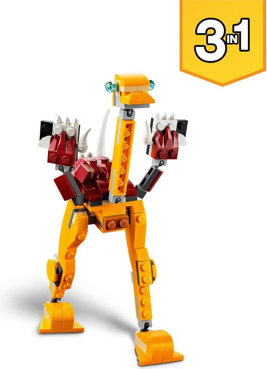 Actual product image LEGO Wild Lion (31112, LEGO Creator 3-in-1)