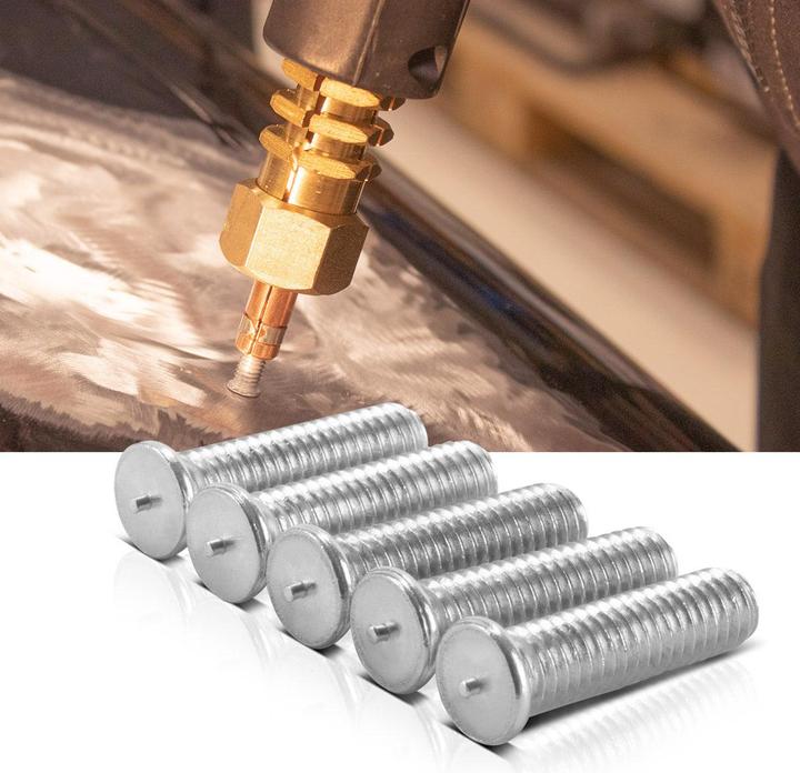 Image du produit Stahlwerk Goujons de soudure en aluminium M4 set of 100 Smart Repair dent spotter accessories