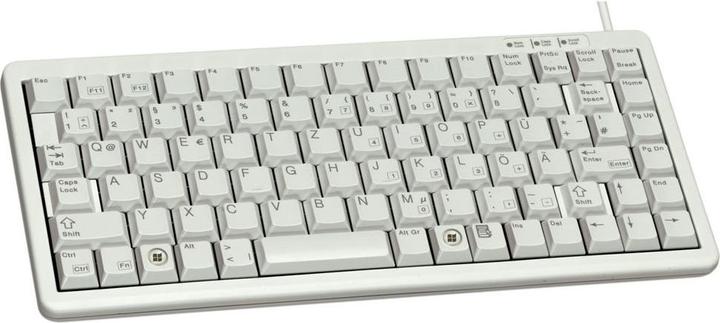 Actual product image CHERRY Keyboard grey Compact Layout DE (DE, Cable)