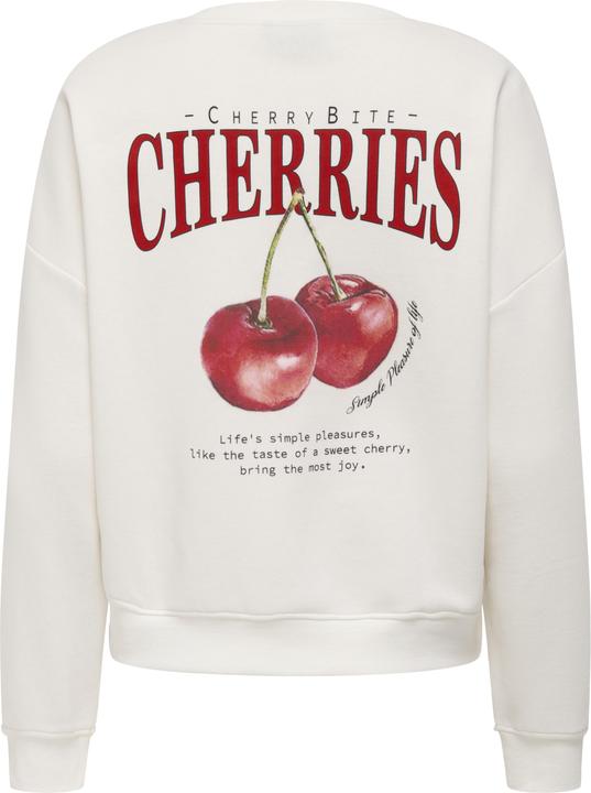 Actual product image Only Onlsweat Life L/S Backprint Swt Noos (S)