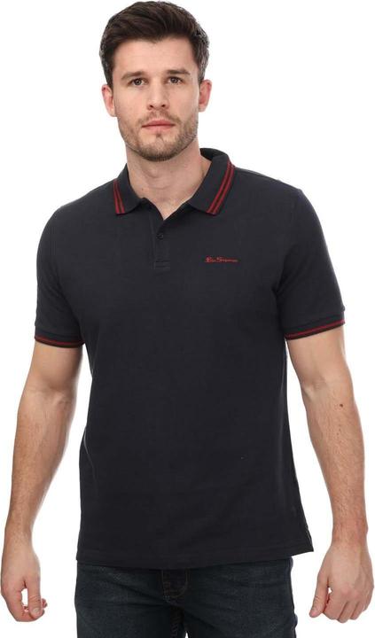 Ben Sherman Poloshirt Mit kontrastfarbenen Streifen (S)