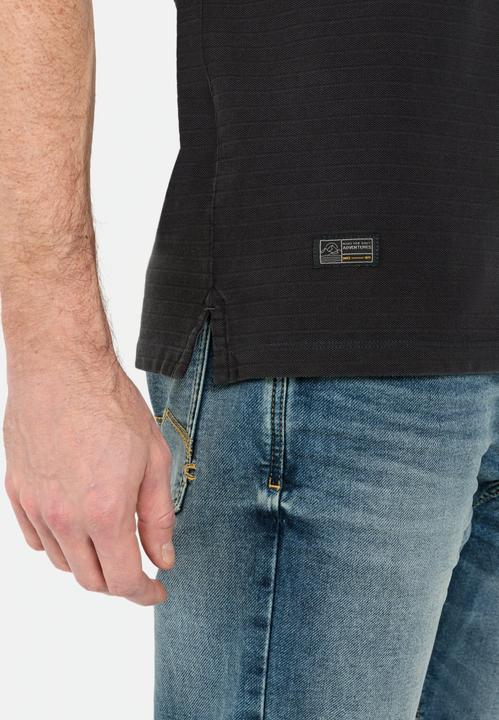 Actual product image Camel Active Short sleeve henley made from pure cotton (S)