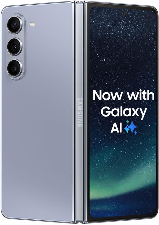 Produktbild Samsung Galaxy Z Fold 5 (256 GB, Icy Blue, 7.60", SIM + eSIM, 50 Mpx, 5G)
