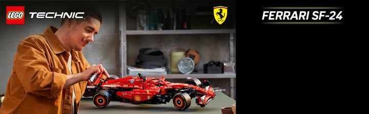 Image du produit LEGO Ferrari SF-24 F1 Rennauto (42207, LEGO Technic)
