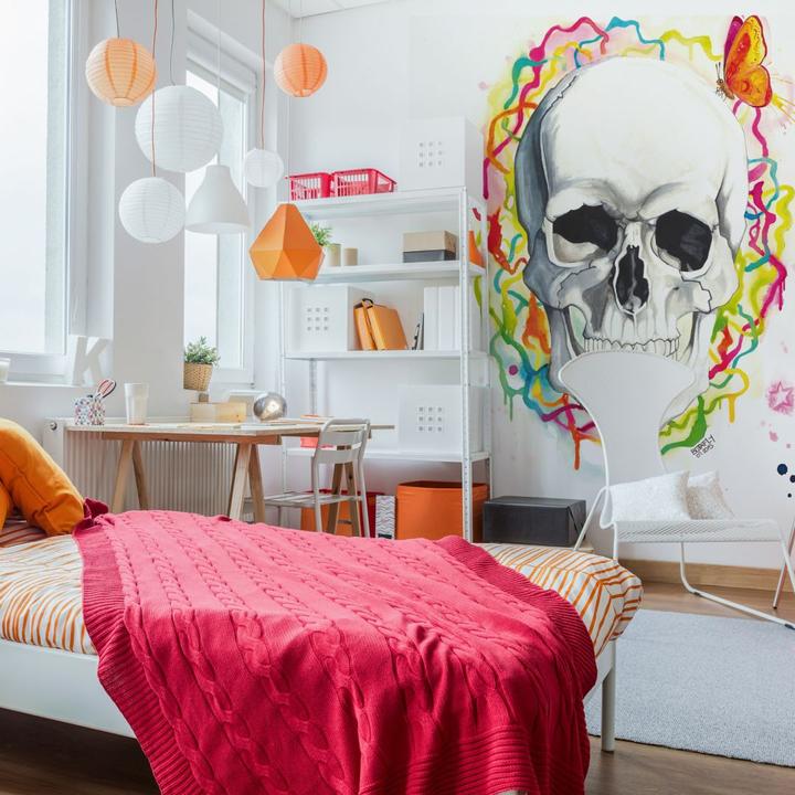 Produktbild Trenddeko Buttafly - Skull (192 x 260 cm)