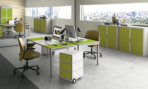Produktbild Paperflow Rollcontainer aus Kunststoff (39 x 43.5 x 64.5 cm)