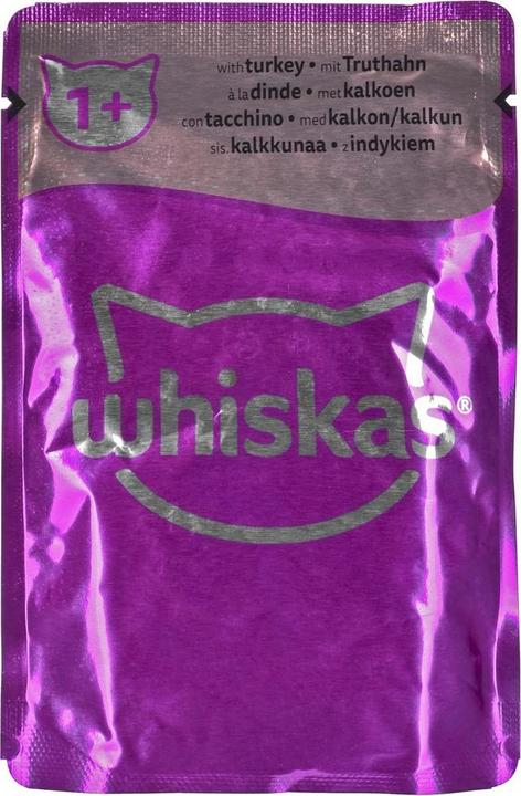 Produktbild Whiskas saszetki z drobiem dla kota 80x85g (Senior, 1 Stk., 6800 g)