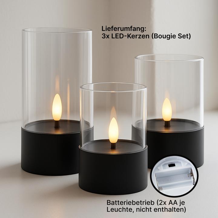 Actual product image Brilliant LED outdoor table lamp (3 x)