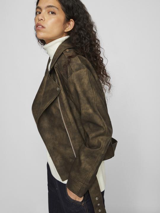 Actual product image Vila Zip biker jacket (38)