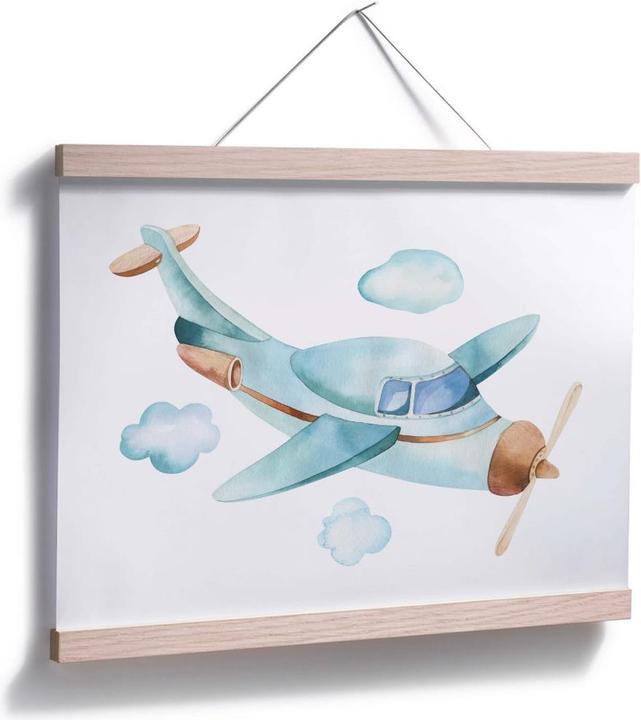 Produktbild Trenddeko Kvilis - Das Flugzeug (50 x 40 cm)