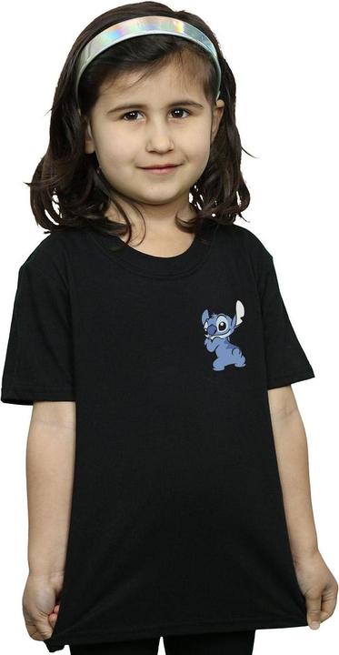 Immagine prodotto Disney Lilo And Stitch Stitch Backside Breast Print Maglietta Ragazze (116)