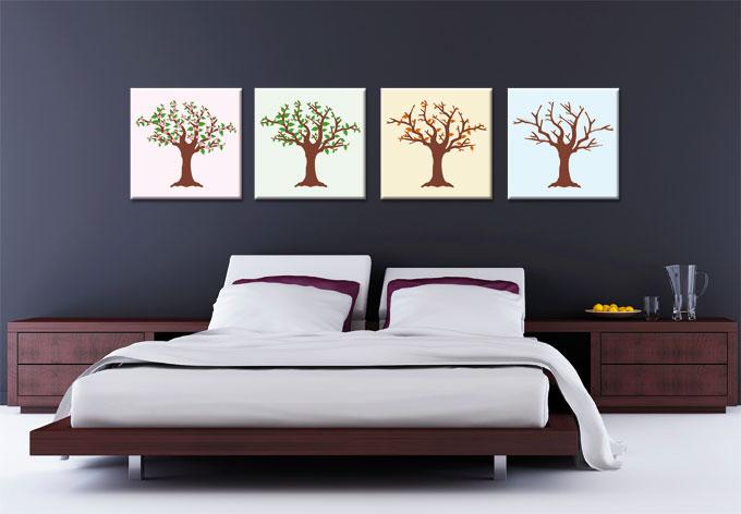 Produktbild Trenddeko Vier Jahreszeiten (40 x 160 cm)