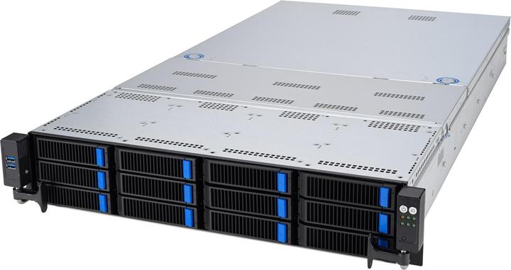 Produktbild ASUS RS720A-E12-RS12/10G/2.6kW/8NVMe/GPU (AMD Epyc 9004 series, Rack Server)