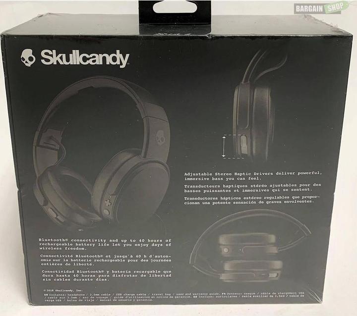 Produktbild Skullcandy Crusher (keine Geräuschunterdrückung, 40 h, Kabelgebunden, Kabellos)