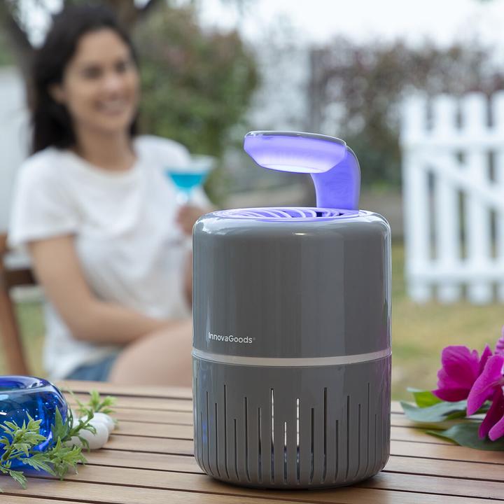 Image du produit InnovaGoods Lampe anti-moustiques avec fonction d'aspiration