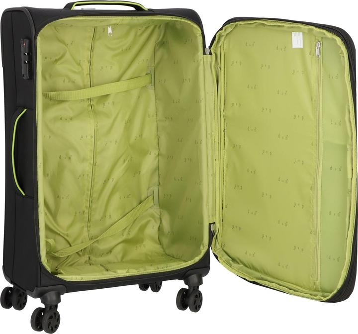 Actual product image D&N Travel Line 6704 - single suitcase (61 l, M (50 - 90l))