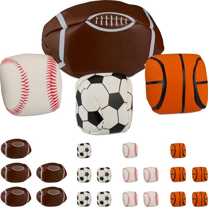 Bunt mit Sportprints