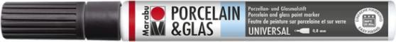 Produktbild Marabu Porcelain und Glas Painter (Schwarz, 0.80 mm, 1 x)