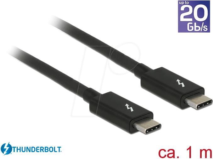 Immagine prodotto Delock Cavo Thunderbolt 3 (1 m, USB 3.1)