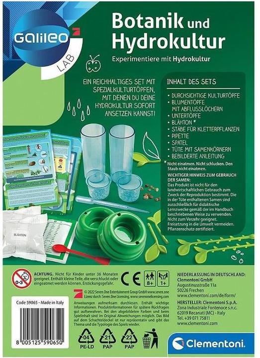 Actual product image Clementoni Botany and hydroponics