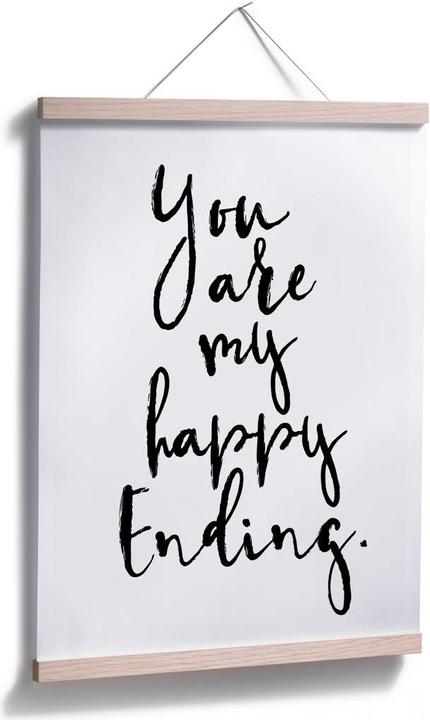 Actual product image Trenddeko You are my happy ending (40 x 50 cm)