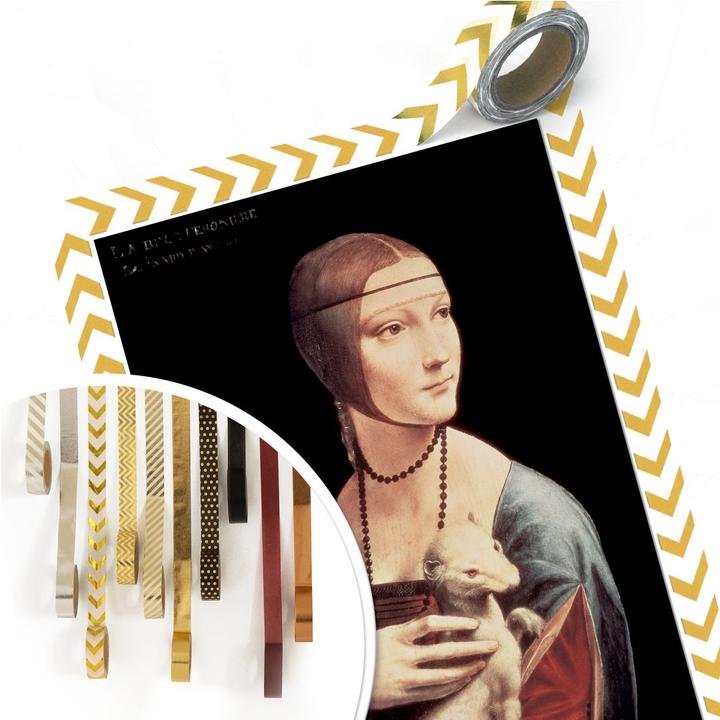 Immagine prodotto Trenddeko da Vinci - La dama con l'ermellino (90 x 140 cm)