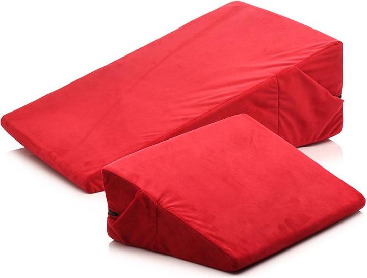 Image du produit Bedroom Bliss Ensemble de Coussins Amour - Rouge