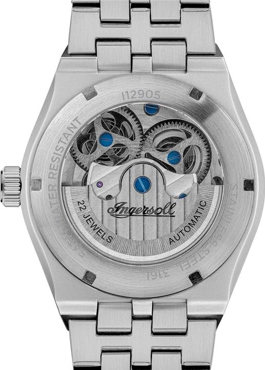 Produktbild Ingersoll 1892 Ingersoll I12905 The Broadway Dual Time Automatik Herrenuhr 43mm 5ATM (Analoguhr, 43 mm)