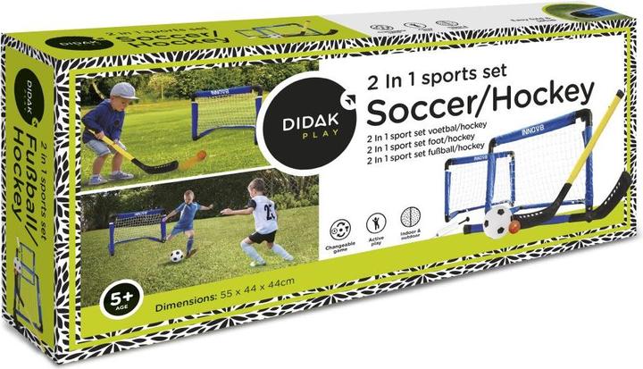 Produktbild Didak 2 In 1 Sports Set - Soccer And Hockey