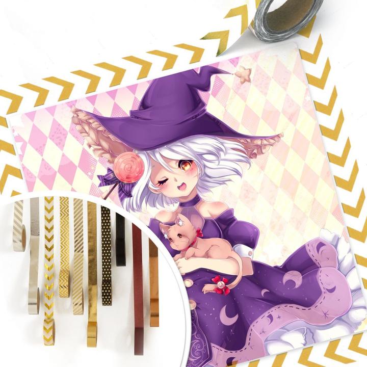 Produktbild Trenddeko La Doll Blanche - Little Witch (30 x 30 cm)