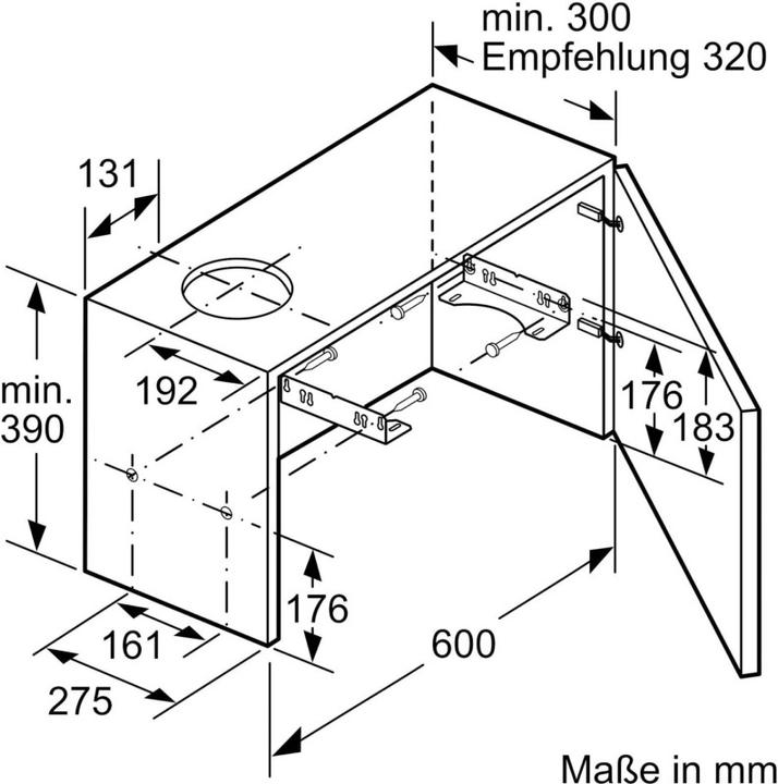 Produktbild Neff D46BR12X6 (Flachschirmhaube)
