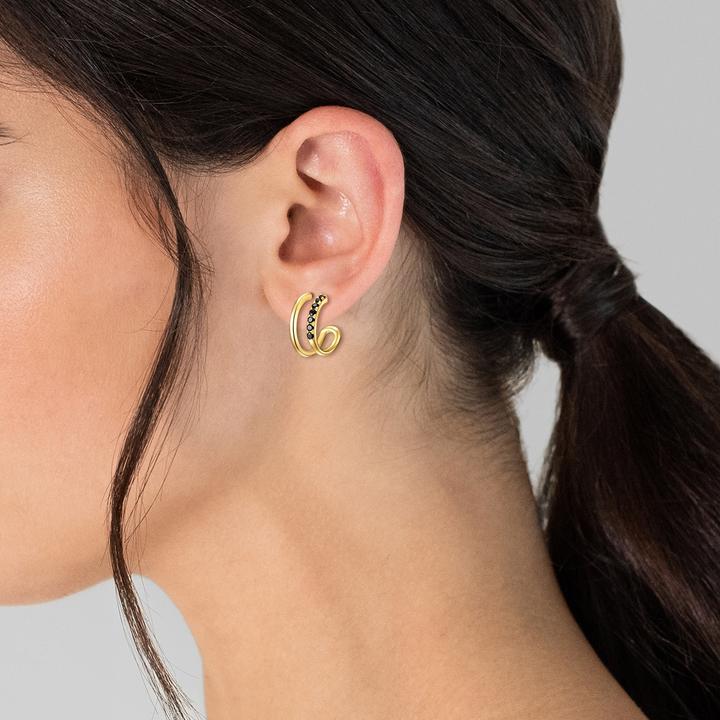 Produktbild Glanzstücke München Damen Sterling Silber Spinell gelbgold - 23648 (Sterling Silber)