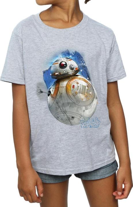 Immagine prodotto Star Wars Maglietta BB8 bambina spazzolata (152, 158)