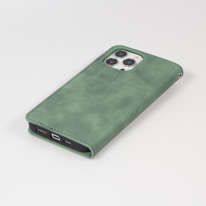 Image du produit PhoneLook Etui cuir Flip Wallet vintage avec fermeture aimantée et compartiment cartes (Apple iPhone 15 Pro Max)