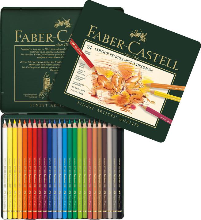Produktbild Faber-Castell Polychromos (Mehrfarbig, 24 x)