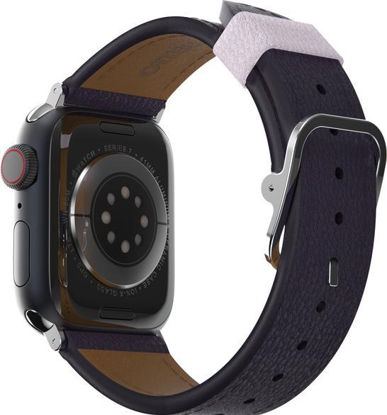 Produktbild OtterBox Symmetry Cactus Leather Watch Band für Apple Watch 9/8/7 41mm (41 mm, Veganes Leder)