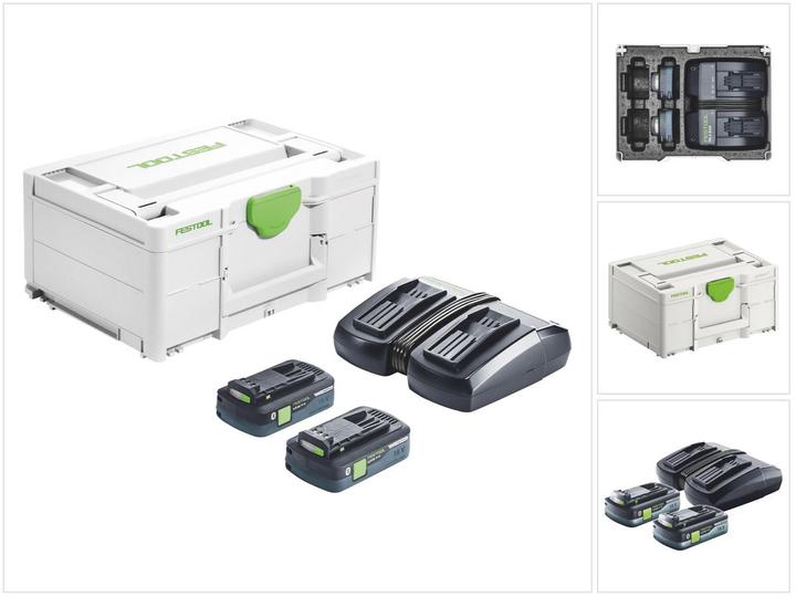 Actual product image Festool Energy set SYS 18V 2x4.0/TCL 6 DUO (18 V)